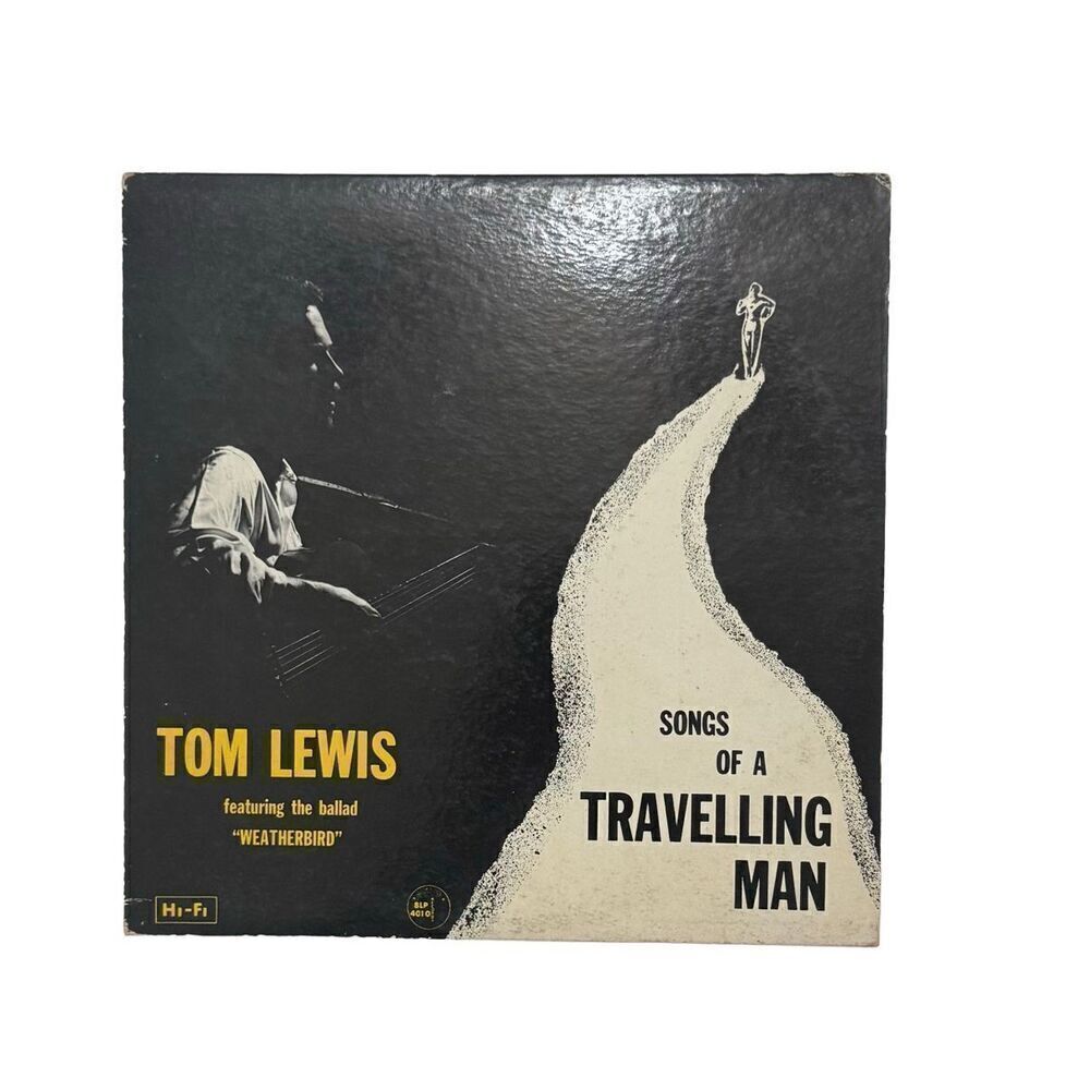 TOM LEWIS: songs of a travelling man BERMUDA 12" LP Record